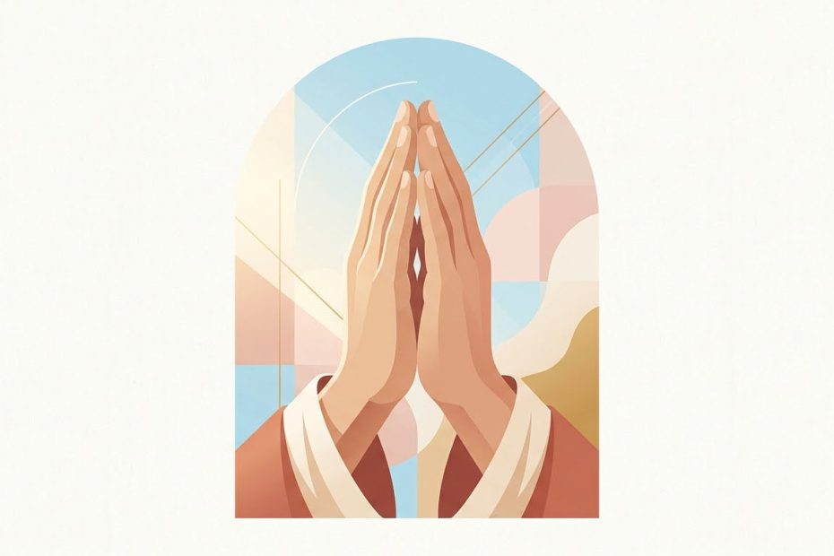 Prières Traditionnelles - Illustration prière catholique